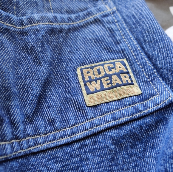 Rocawear overalls denim 90s 2000s - Picture 4 of 7